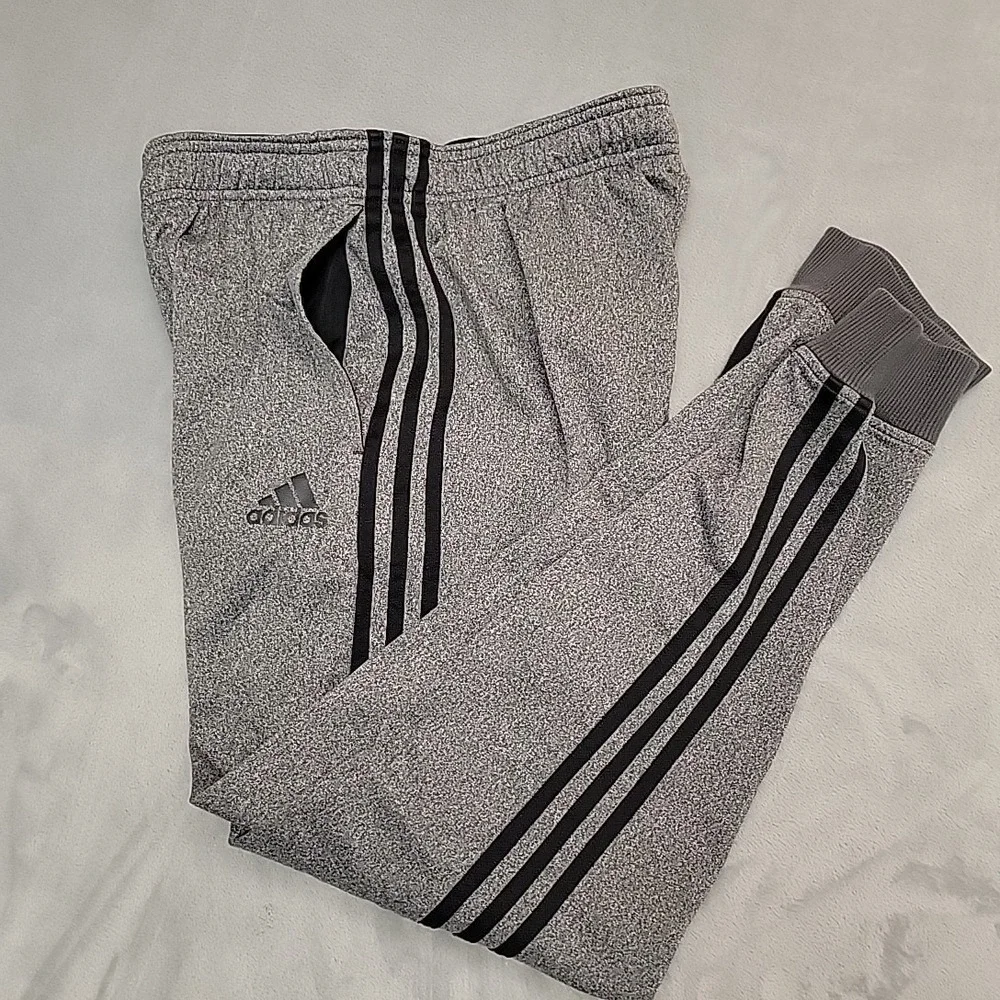 Adidas Pants Mens M Gray AY7425 Athleisure Athletic Casual Performance Jogger